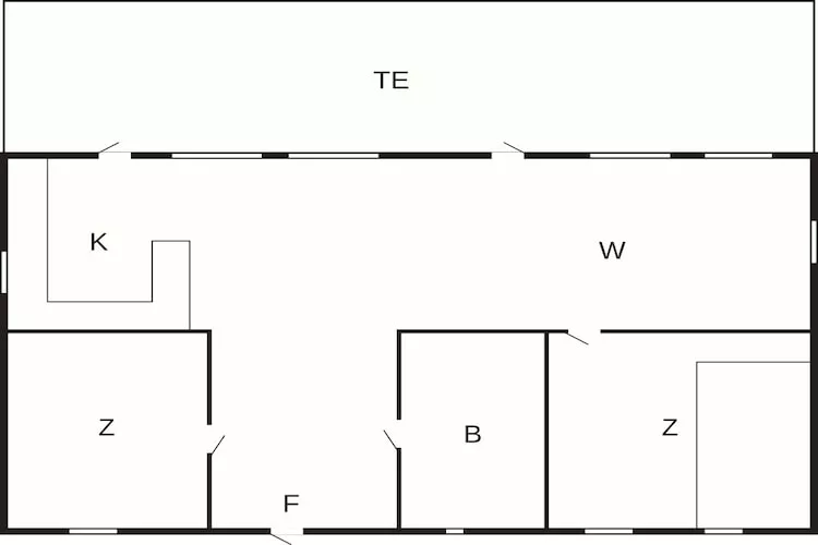 4 Sterne Ferienhaus in VAXHOLM - Grundriss