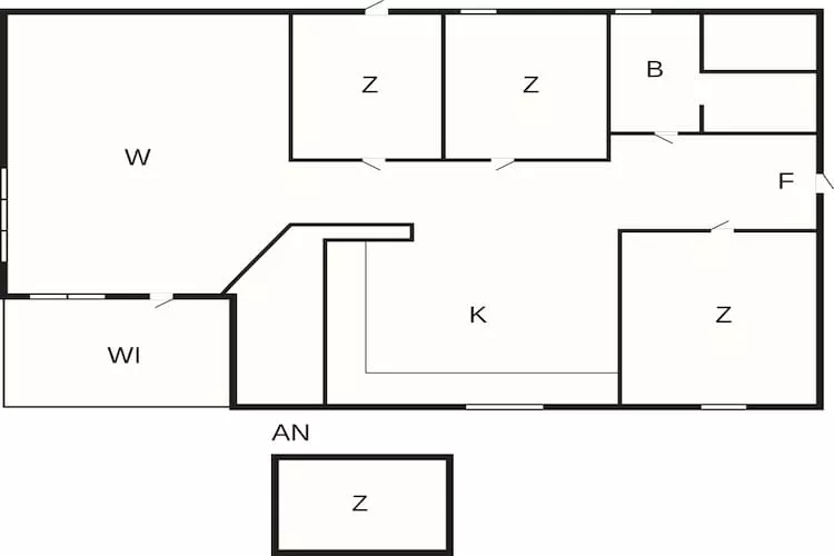 Maison de vacances pour 7 a GRISSLEHAMN-By Traum - Plan