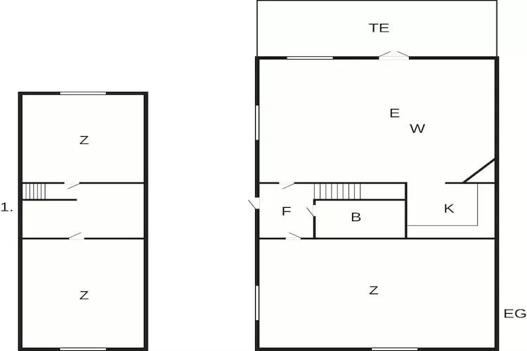 4 person holiday home in Ronneby-By Traum - Floor plan