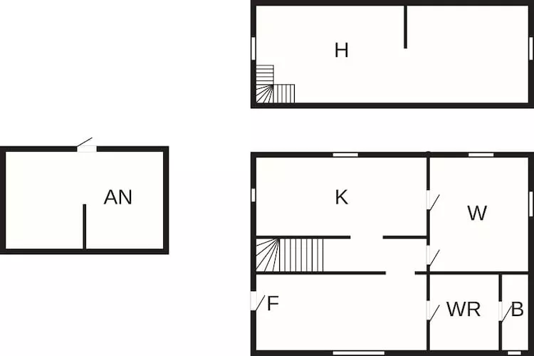 4 star holiday home in BRO - Floor plan