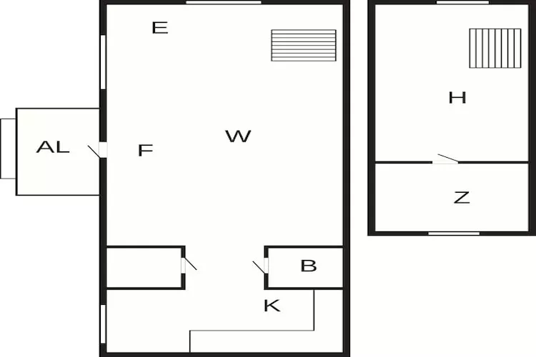 Maison de vacances pour 5 a ÅSEDA - Plan