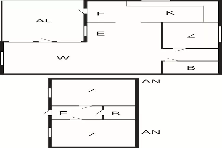 7 Personen Ferienhaus in RAMDALA - Grundriss