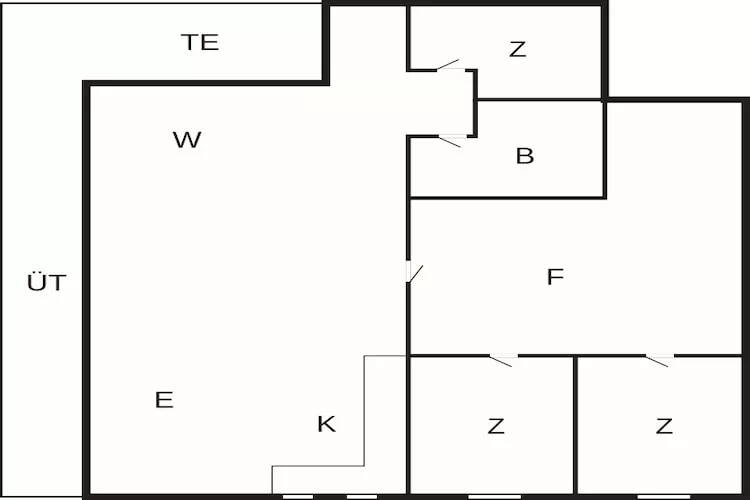 4 etoiles maison de vacances a Juelsminde-By Traum - Plan