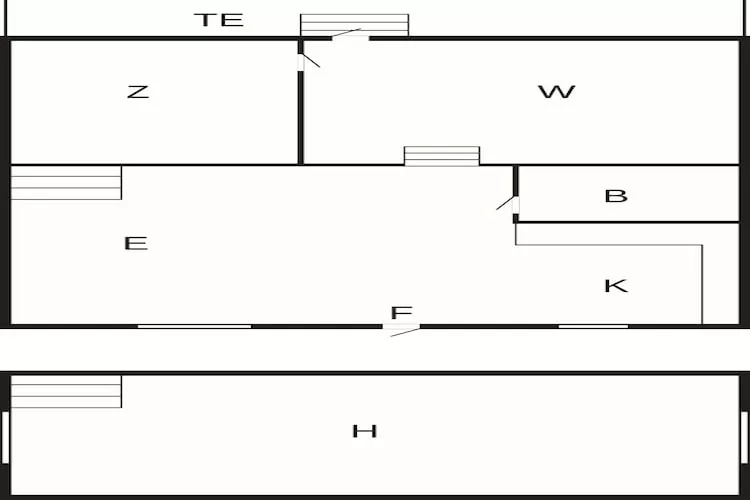 Maison de vacances pour 4 a Holmsjö-By Traum - Plan