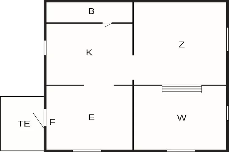 2 person holiday home in NORRKÖPING - Floor plan