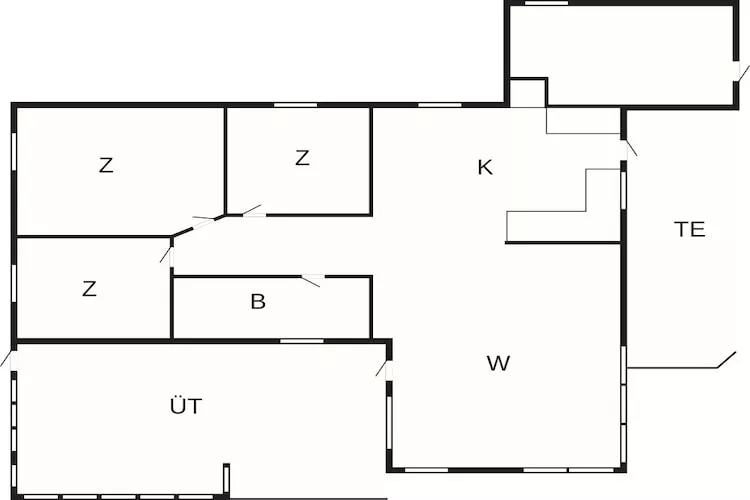 4 Sterne Ferienhaus in Juelsminde-By Traum - Grundriss