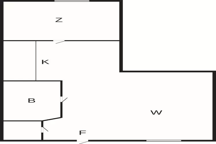 4 person holiday home in Nösund - Floor plan