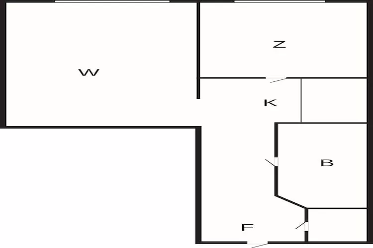 4 person holiday home in Nösund - Floor plan