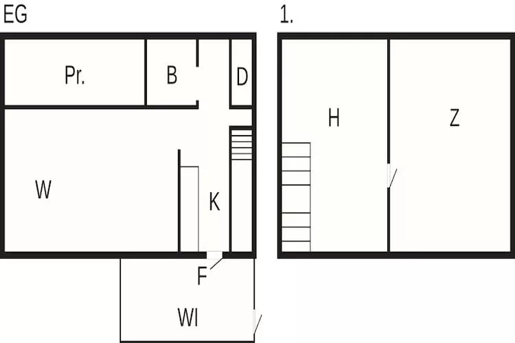 4 Sterne Ferienhaus in Osby - Grundriss