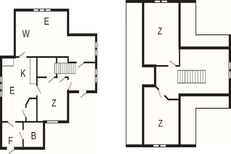 5 person holiday home in BOCKARA - Floor plan