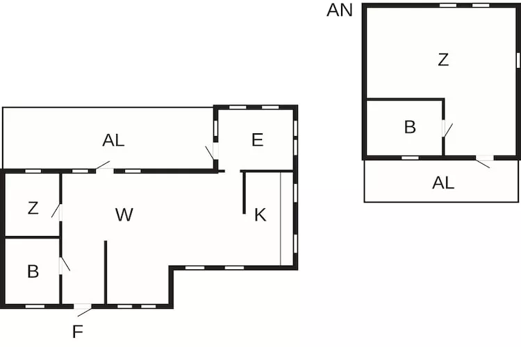 Maison de vacances pour 5 a MUNKEDAL - Plan