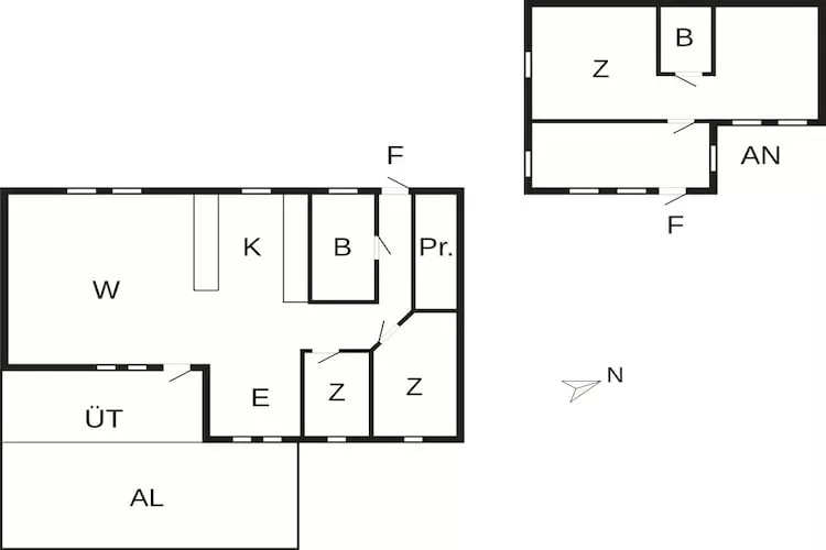 6 person holiday home in KUNGSHAMN - Floor plan