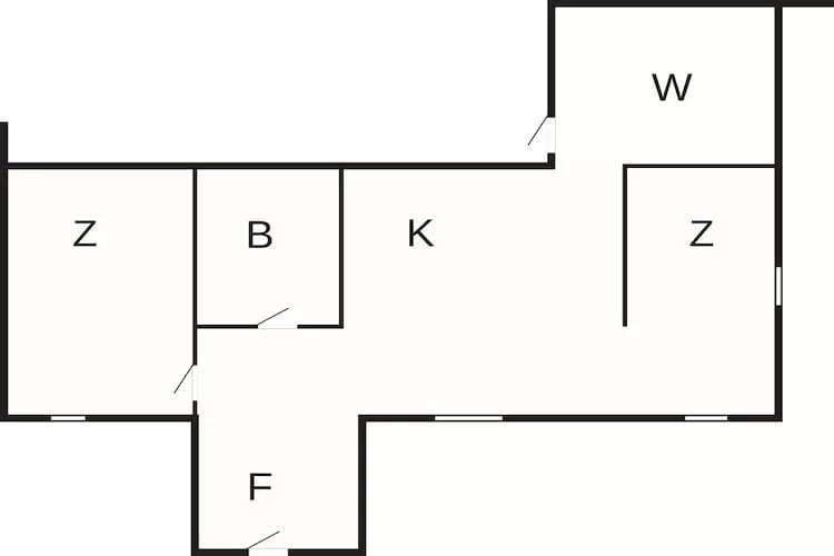 4 Personen Ferienhaus in Bergsjö - Grundriss