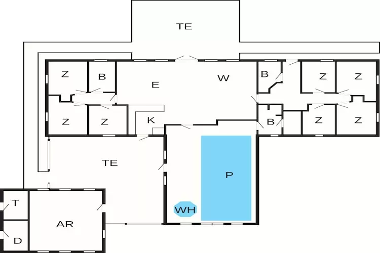 Luxury Retreat by the Sea - Floor plan