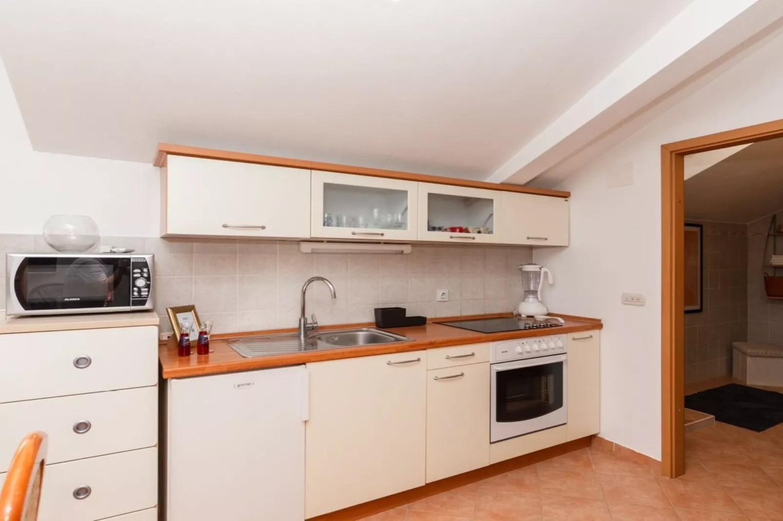 Apartments Roda - Standard One Bedroom Apartment with Terrace (Helena) - (ST) - Küche