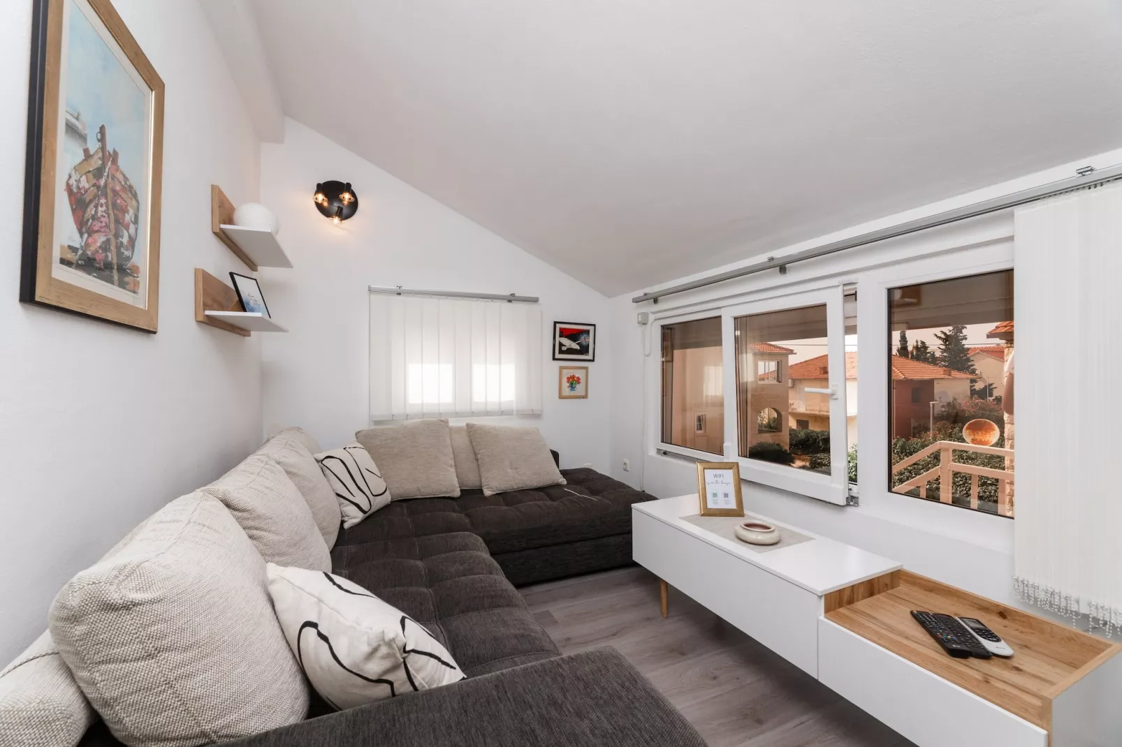 Apartments Roda - Comfort One Bedroom Apartment with Terrace (Kate) - (ST)