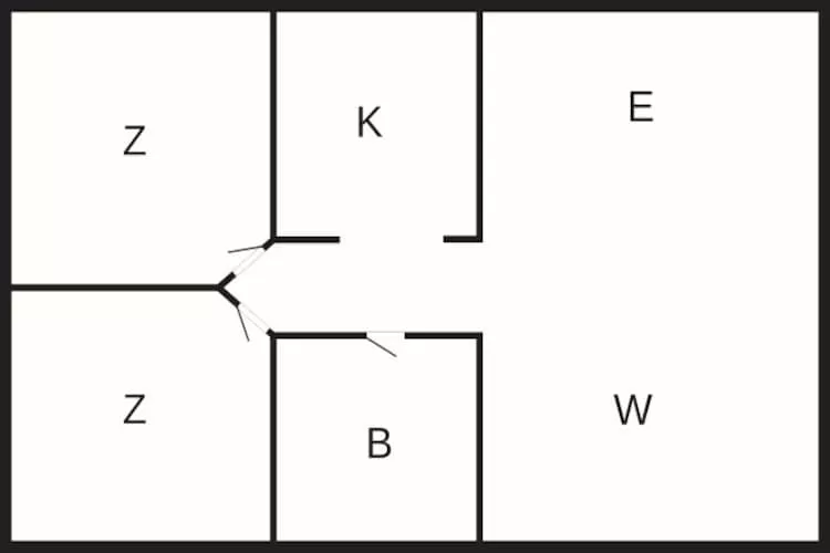 Appartement dans le centre de Frederikshavn - Plan