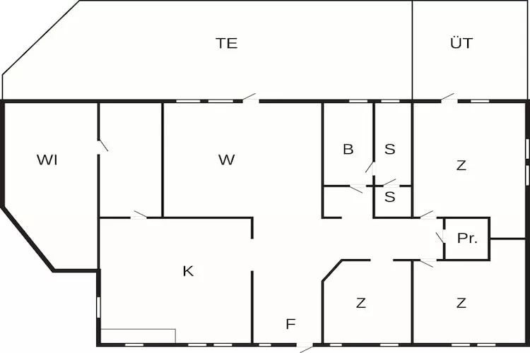 6 person holiday home in VALDERMARSVIK - Floor plan