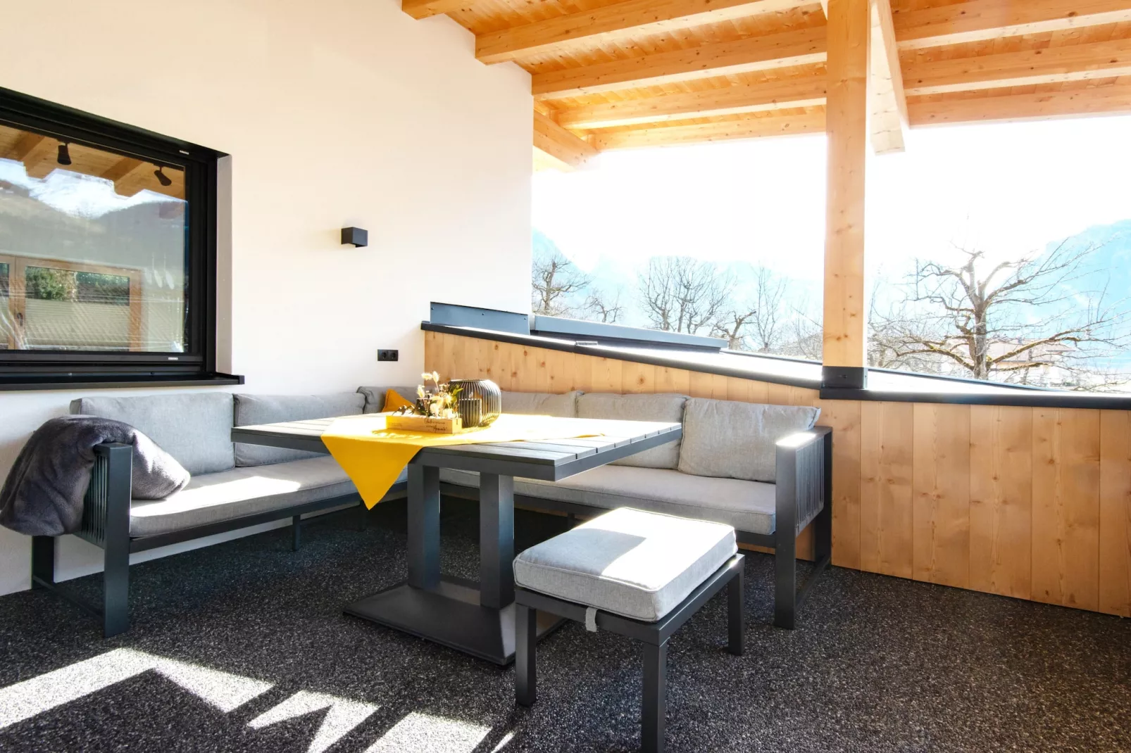 Apartment Moiklerhof - Terrasse/Balkon