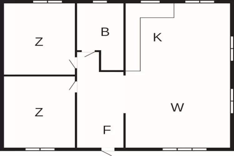 4 etoiles maison de vacances a Bredaryd - Plan
