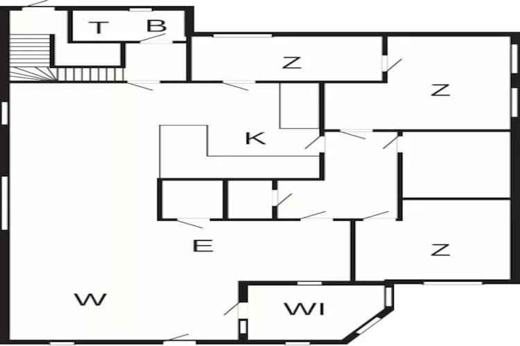 Retraite charmante a Ringkobing -- By Traum Ferienwohnungen - Plan