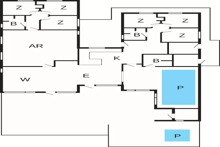 5 star holiday home in Sydals - Floor plan