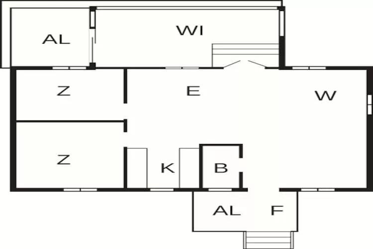 5 person holiday home in FÄRJESTADEN - Floor plan