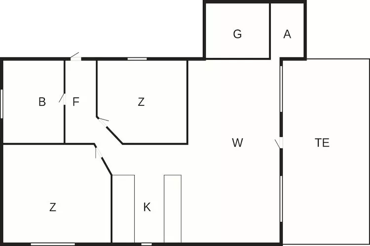 4 etoiles maison de vacances a Hejls - Plan