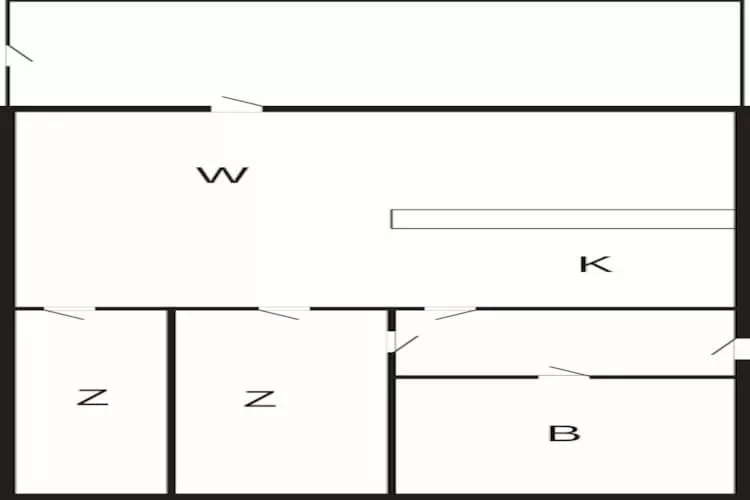 Charmantes Refugium in Bork Havn -- By Traum Ferienwohnungen - Grundriss