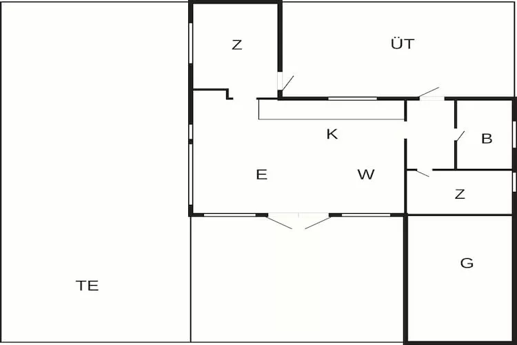 Retraite paisible dans un chalet à Ebeltoft - Plan