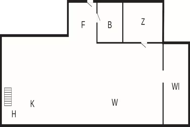 4 person holiday home in Lemvig - Floor plan