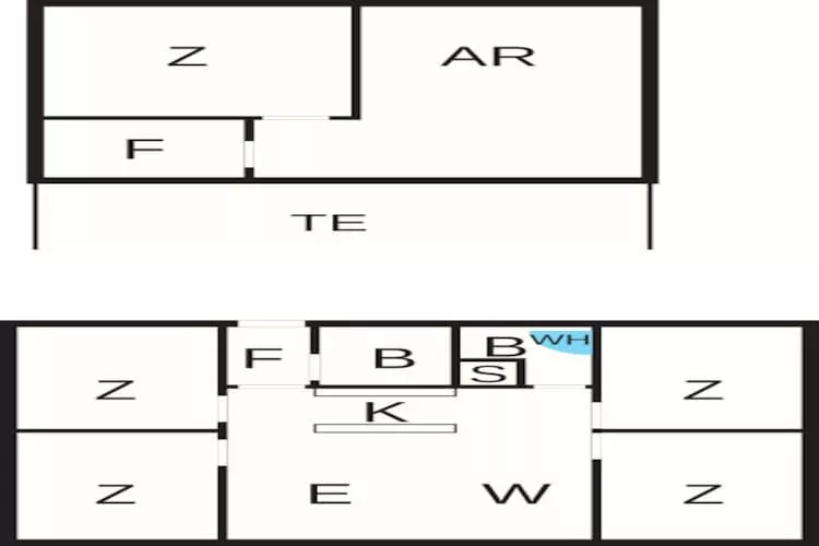 5 star holiday home in Løkken - Floor plan
