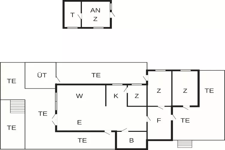 Maison de vacances pour 8 a frosta - Plan