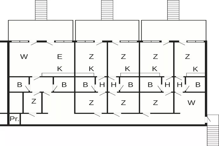 16 person holiday home in Højer - Floor plan