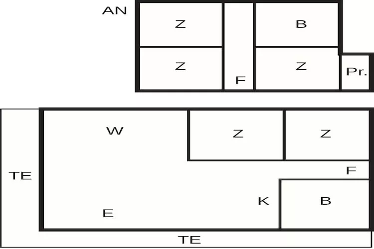 4 Sterne Ferienhaus in Løkken - Grundriss