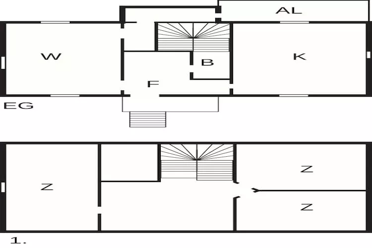 Maison au bord d'un lac près d'Askersund - Plan