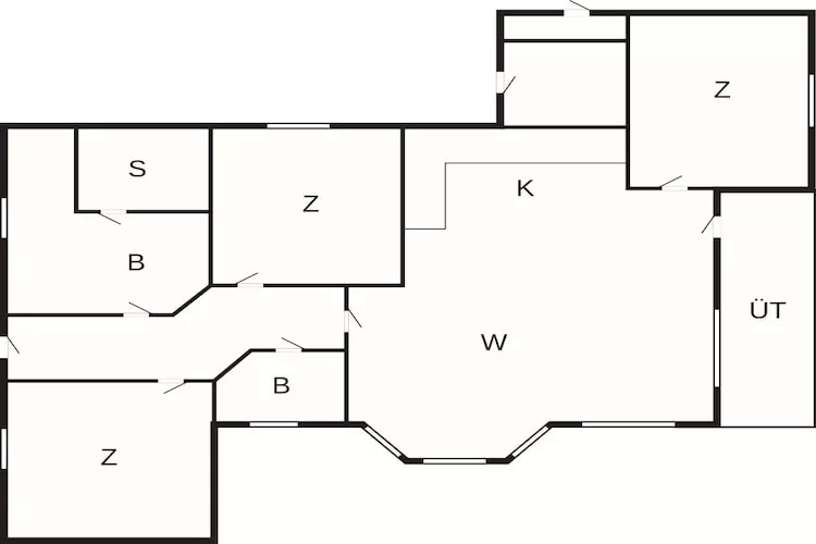 4 Sterne Ferienhaus in Ottendorf - Grundriss
