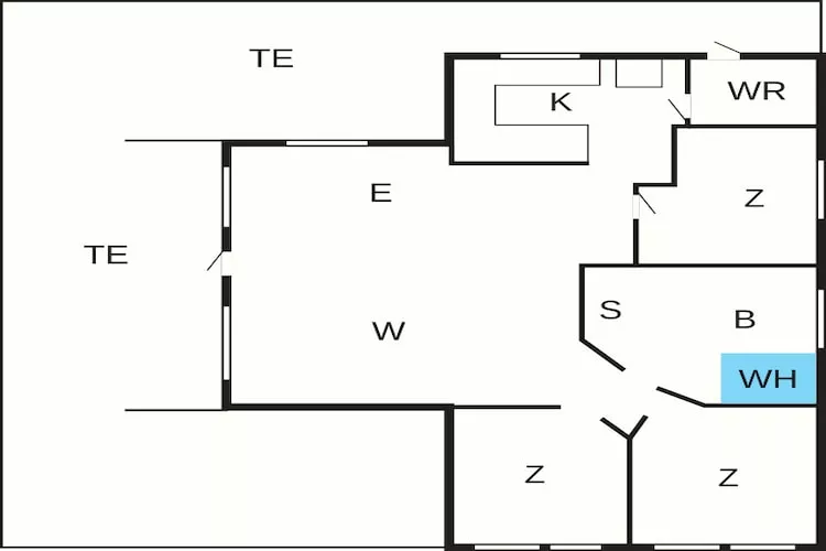 4 etoiles maison de vacances a Sydals - Plan