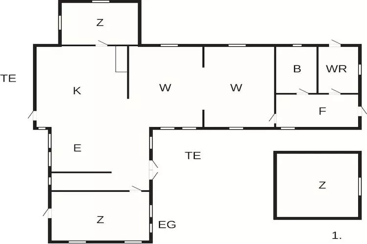4 etoiles maison de vacances a Åsa - Plan