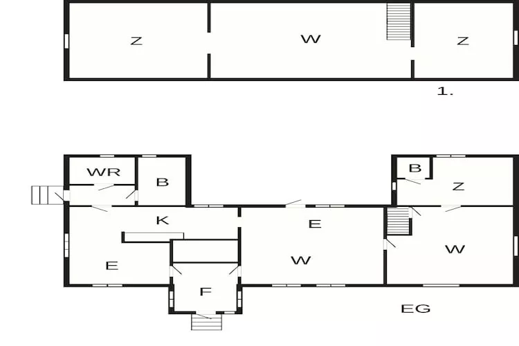 3 bedroom holiday home with sauna - Floor plan