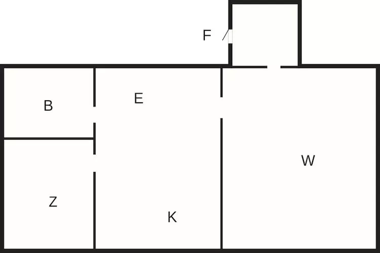 4 person holiday home in KÖPINGSVIK - Floor plan