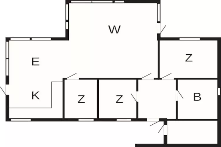 Maison de vacances pour 11 a Hornnes - Plan