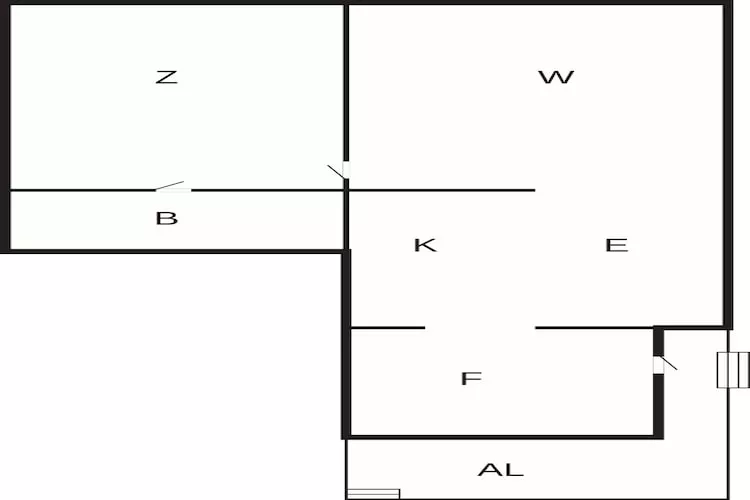 Maison de vacances pour 4 a Föllinge - Plan