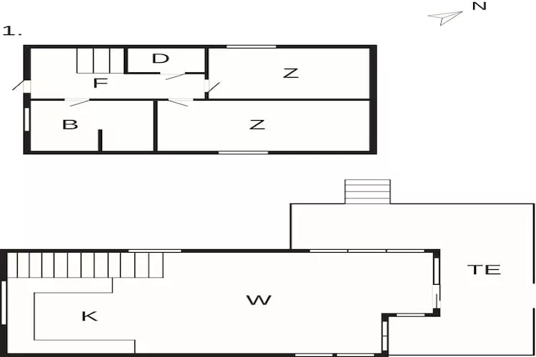 Parking privé à Vanggardsvej - Plan