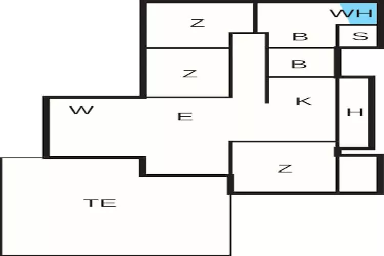 4 Sterne Ferienhaus in Brovst - Grundriss