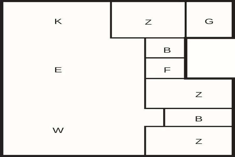 4 star holiday home in Løkken - Floor plan