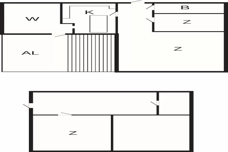 Summer Retreat Near Lake in Sormland - Floor plan