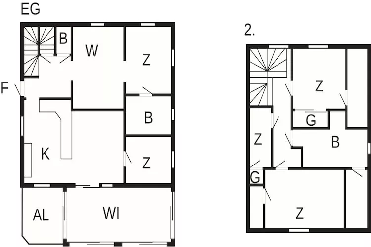 Gemütliche 2-Zimmer-Wohnung in den Alpen - Grundriss