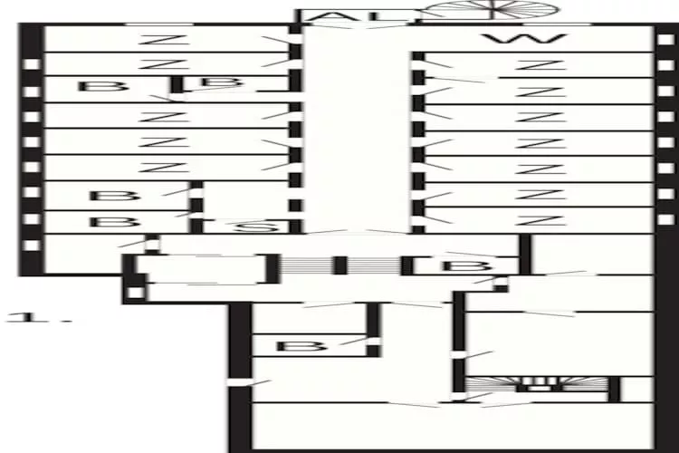 Standard enkeltværelse - Plan