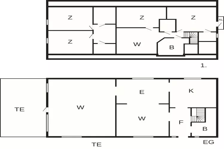Retraite côtière à Bjarrebygden - Plan